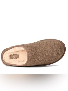 UGG Plush Shearling Clog Slippers - Chestnut
